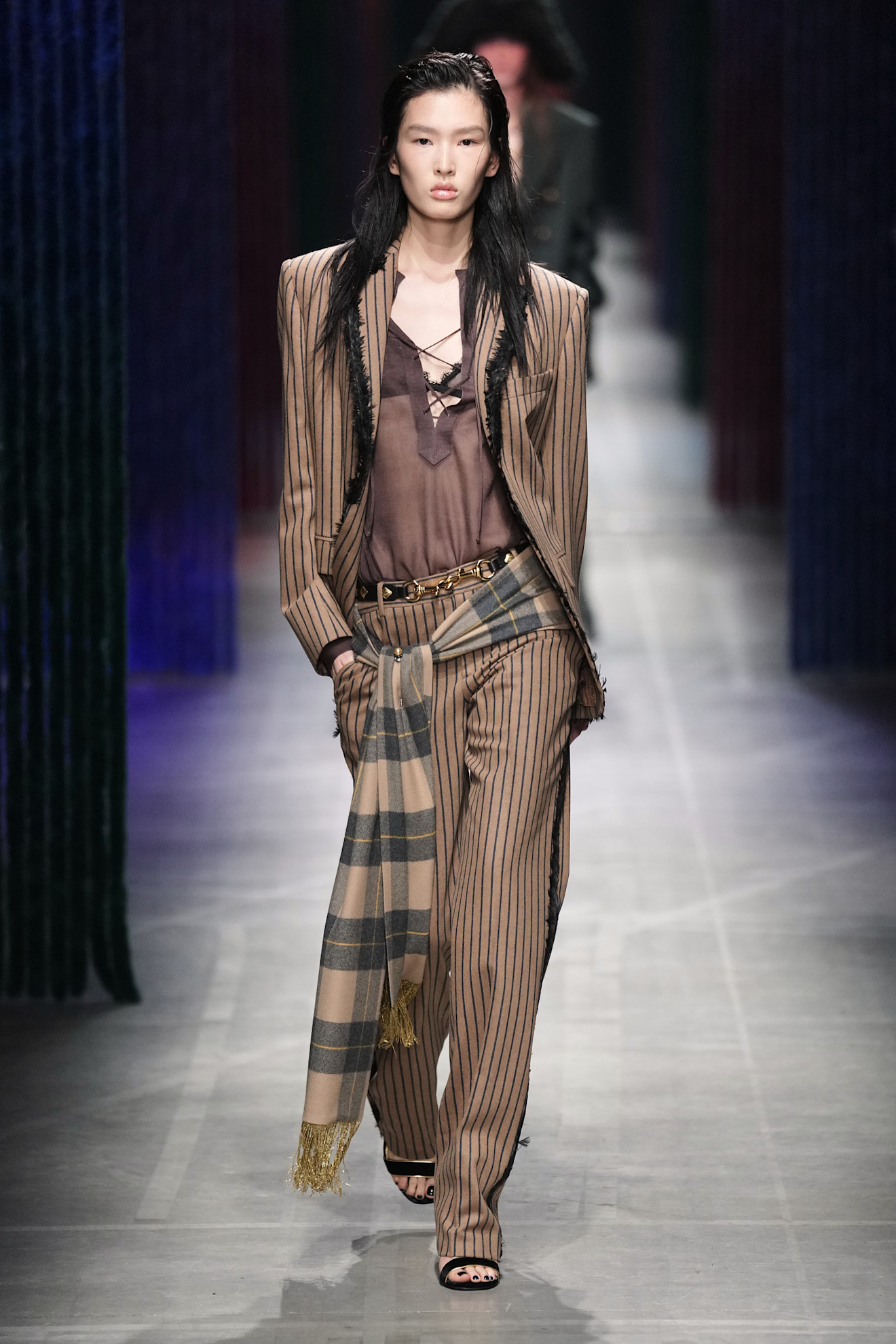 Etro الوشاح إضافة مميزة مع السروال