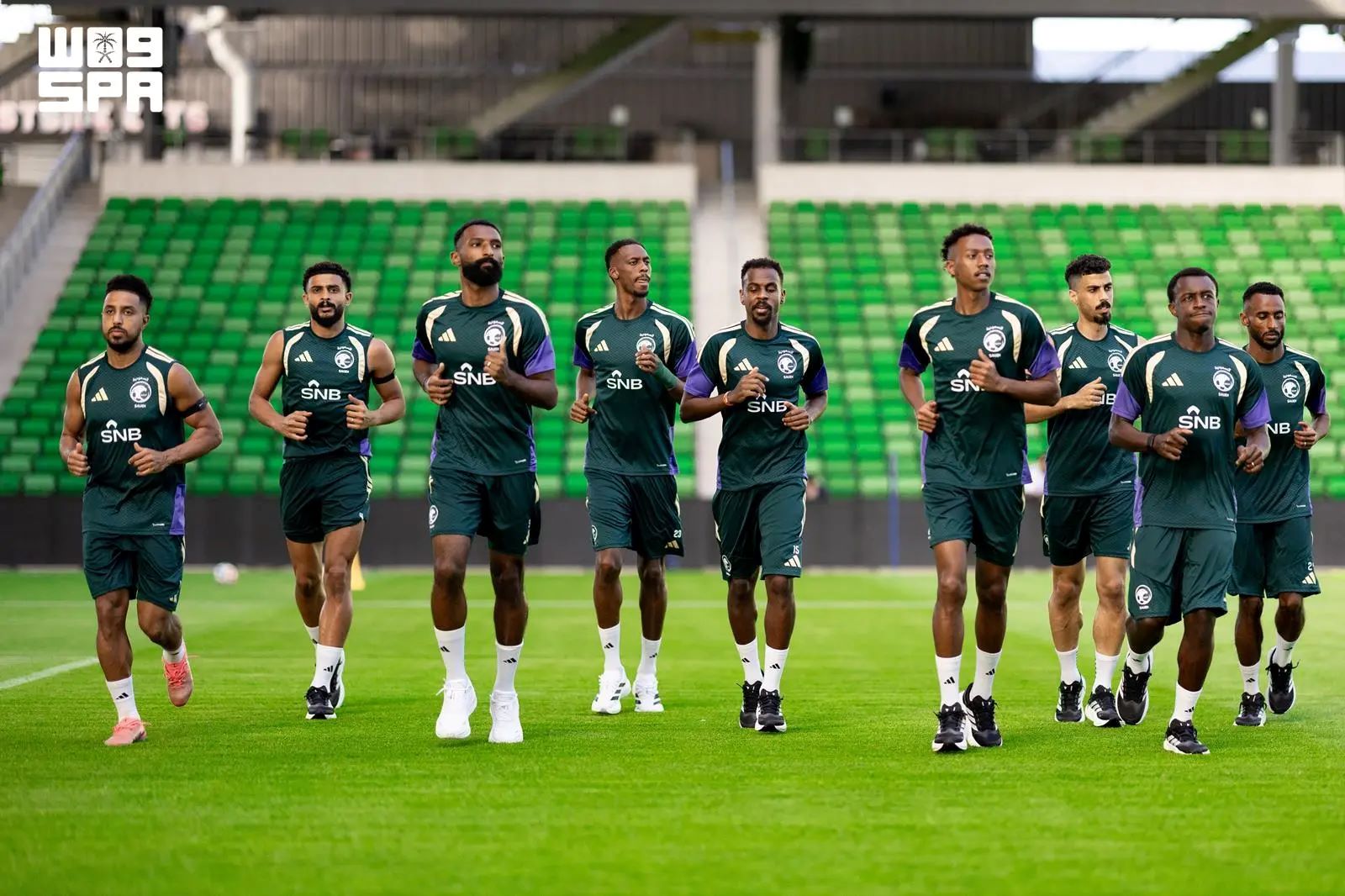 تدريبات المنتخب السعودي