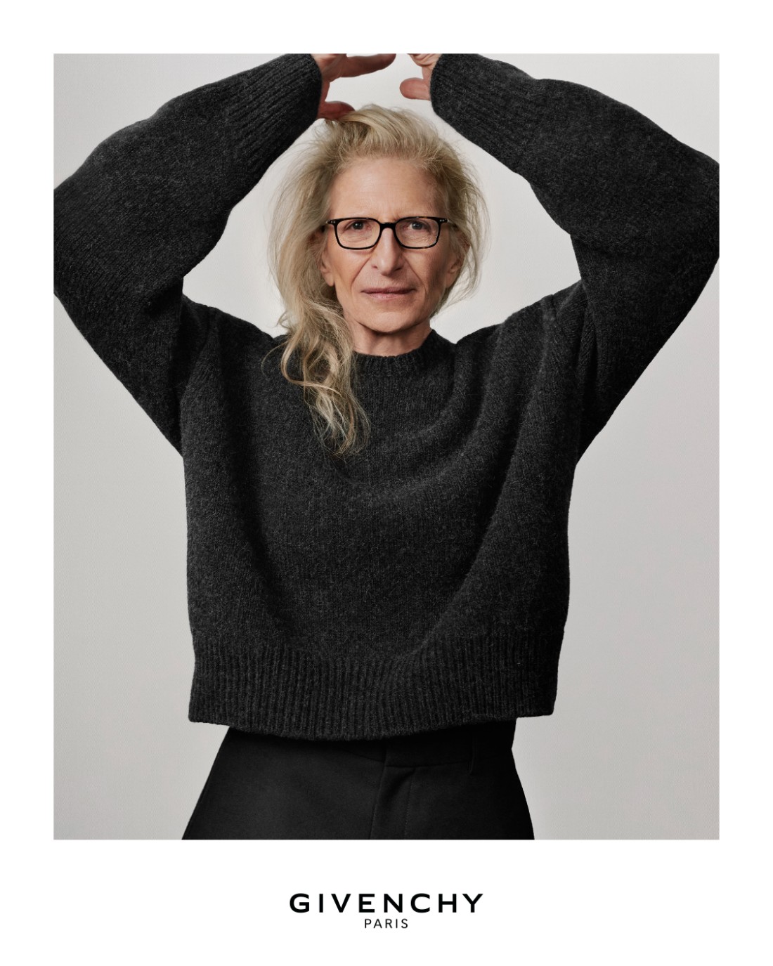 آني ليبوفيتز ‏ في حملة ‏"جيڤنشي" ‏Givenchy‏ ‏لصيف 2026 