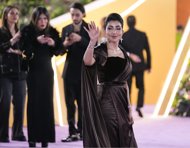 الممثلة بثينة الرئيسي، تصوير: Amal Alhasan بواسطة: Getty Images for GEA