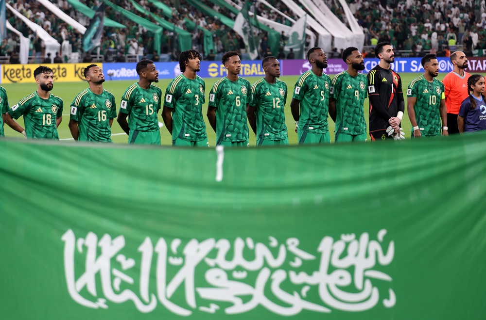 من مباراة المملكة العربية السعودية والعراق - تصوير Yasser Bakhsh/Getty Images