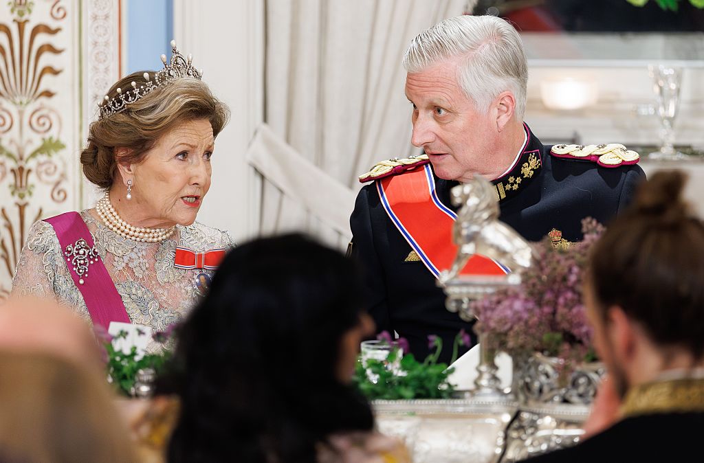 ​​​​​​​​​Queen Mathilde Armani Privé