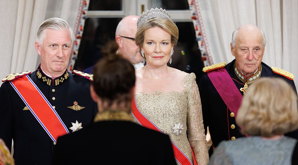 Queen Mathilde Armani Privé