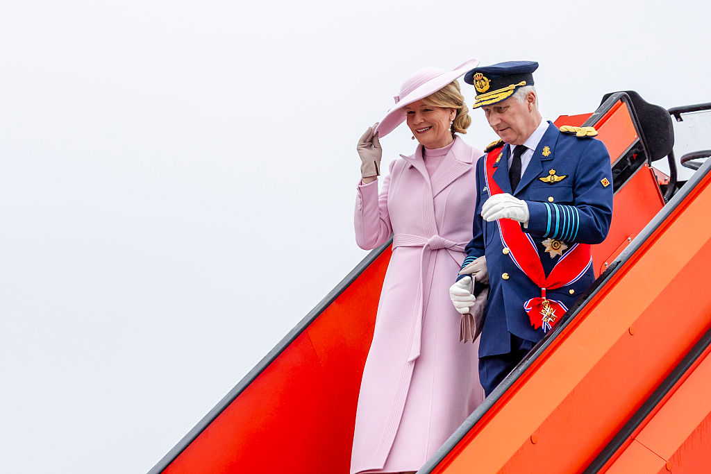 Queen Mathilde Armani Privé