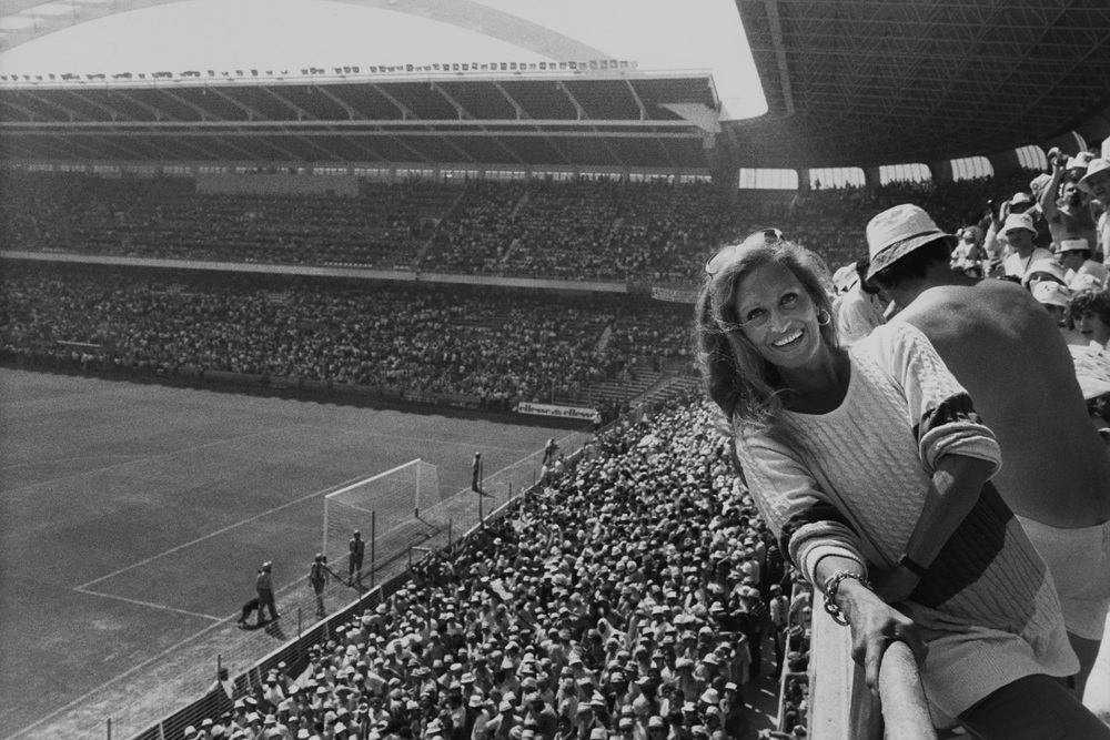 داليدا تحضر كأس العالم 1982 في إسبانيا / PICOT/Gamma-Rapho via Getty Images