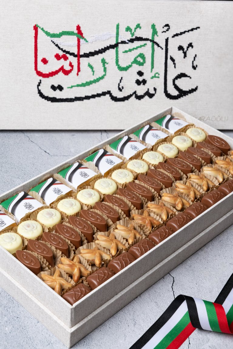 "شوكولاتة غراوي" تحتفل بالعيد الوطني الـ54 للإمارات بمجموعة حصرية