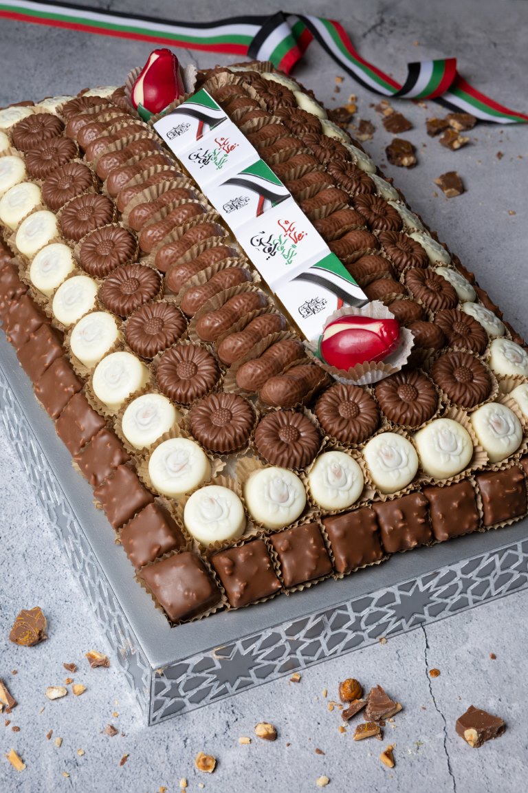 "شوكولاتة غراوي" تحتفل بالعيد الوطني الـ54 للإمارات بمجموعة حصرية