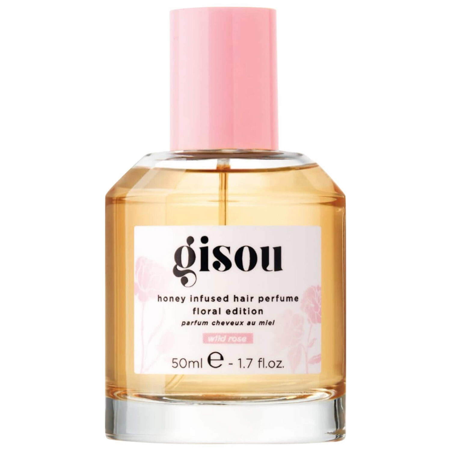 Gisou Wild Rose Honey Infused Hair Perfume