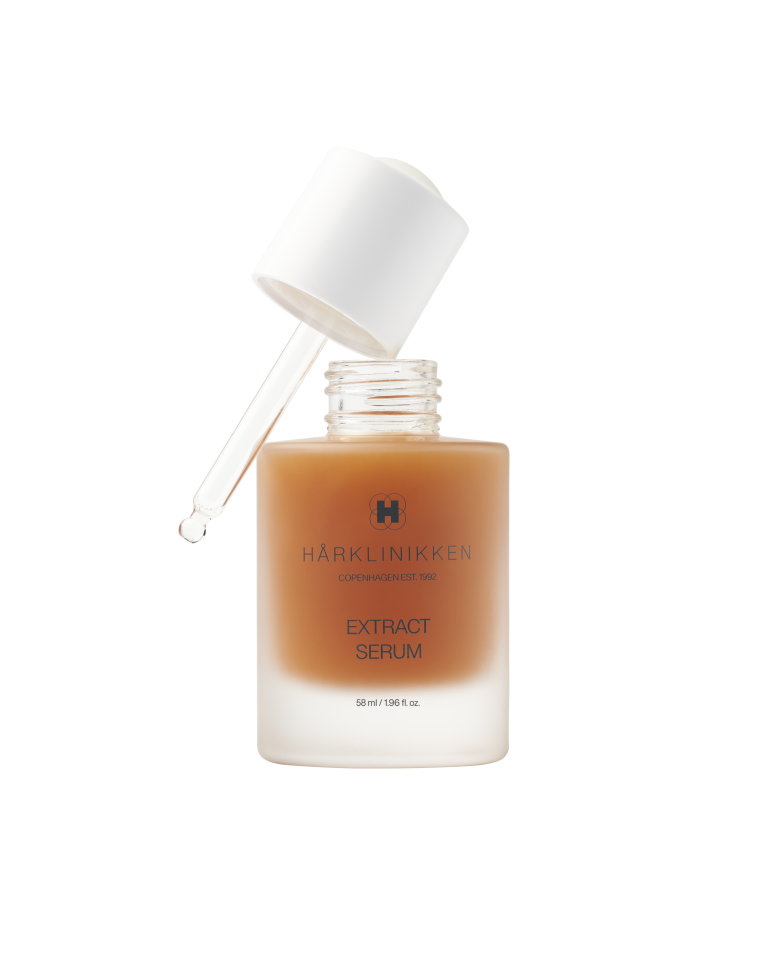 أساس جديد للعناية بفروة الرأس: "هاركلينيكن" Hårklinikken تطلق سيروم HXC-4 Extract Serum