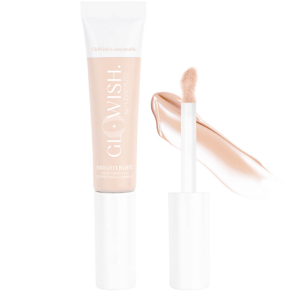 HUDA BEAUTY GloWish Bright Light Hydrating Sheer Vegan Concealer in Fair