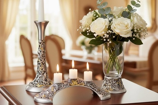 House of Eleganza  هي علامة متخصصة في إنتاج أدوات التقديم الفضية الفخمة والراقية