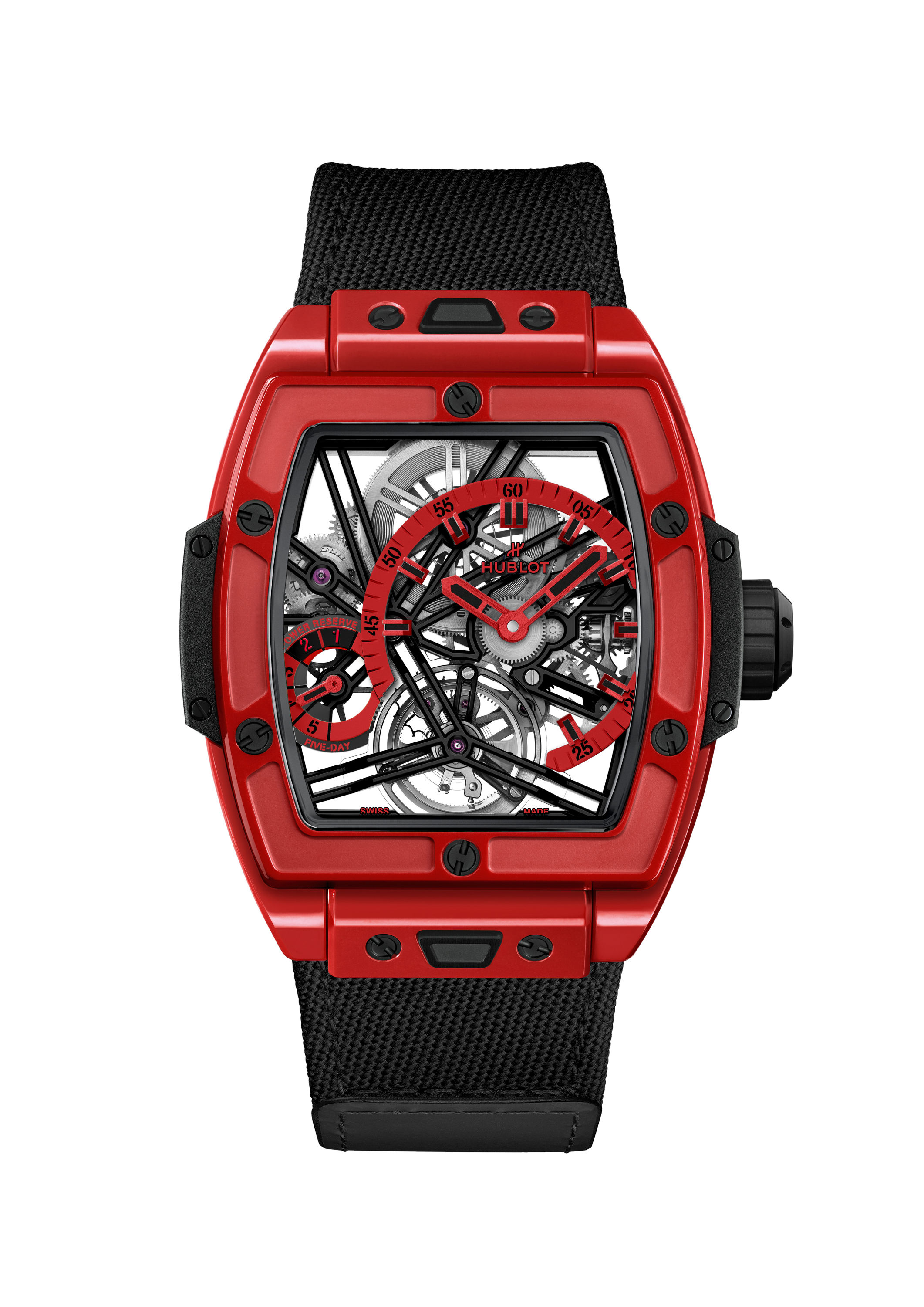 ساعة Spirit of Big Bang Tourbillon Red Ceramic