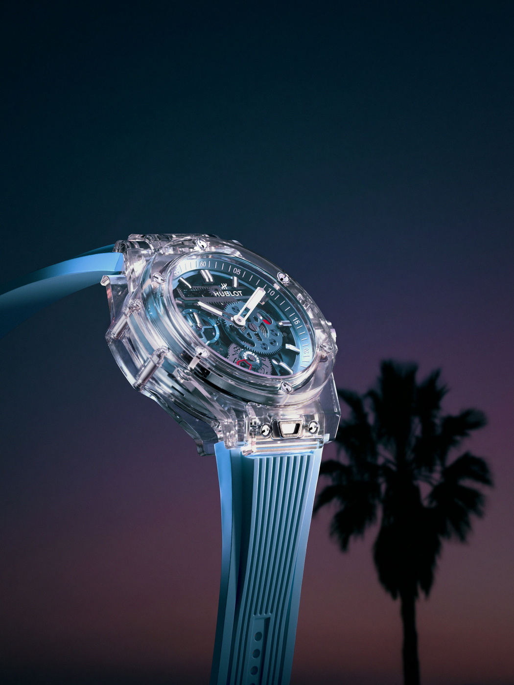 Hublot-Big Bang Sapphire Sky Blue
