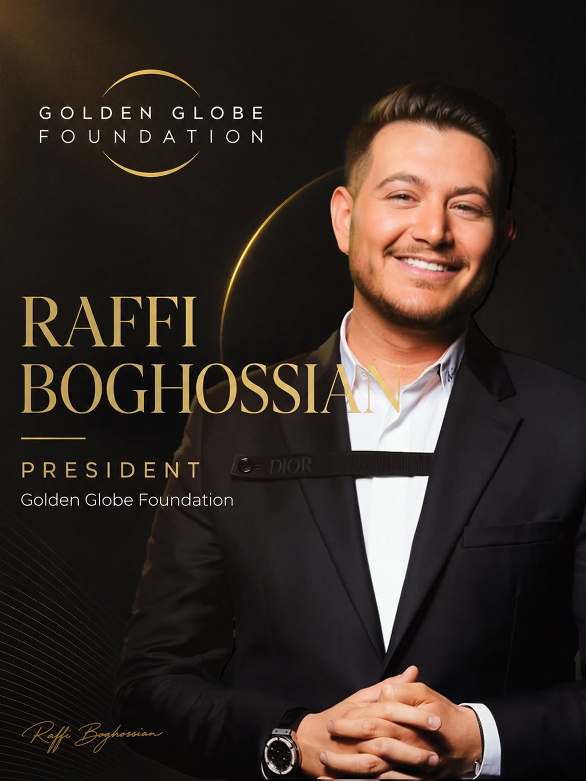 رافي بوغوصيان رئيساً لـGolden Globe Foundation