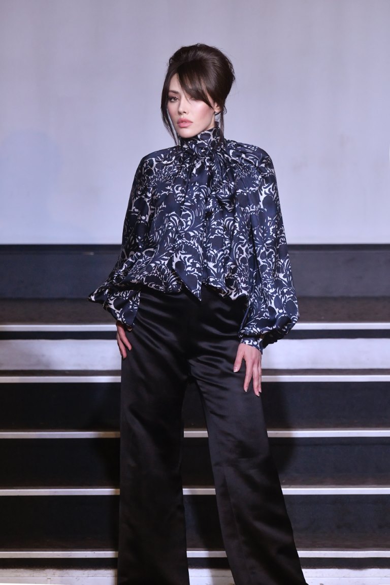 نسرين سند تواصل حضورها الثابت ضمن روزنامة الموضة العالمية