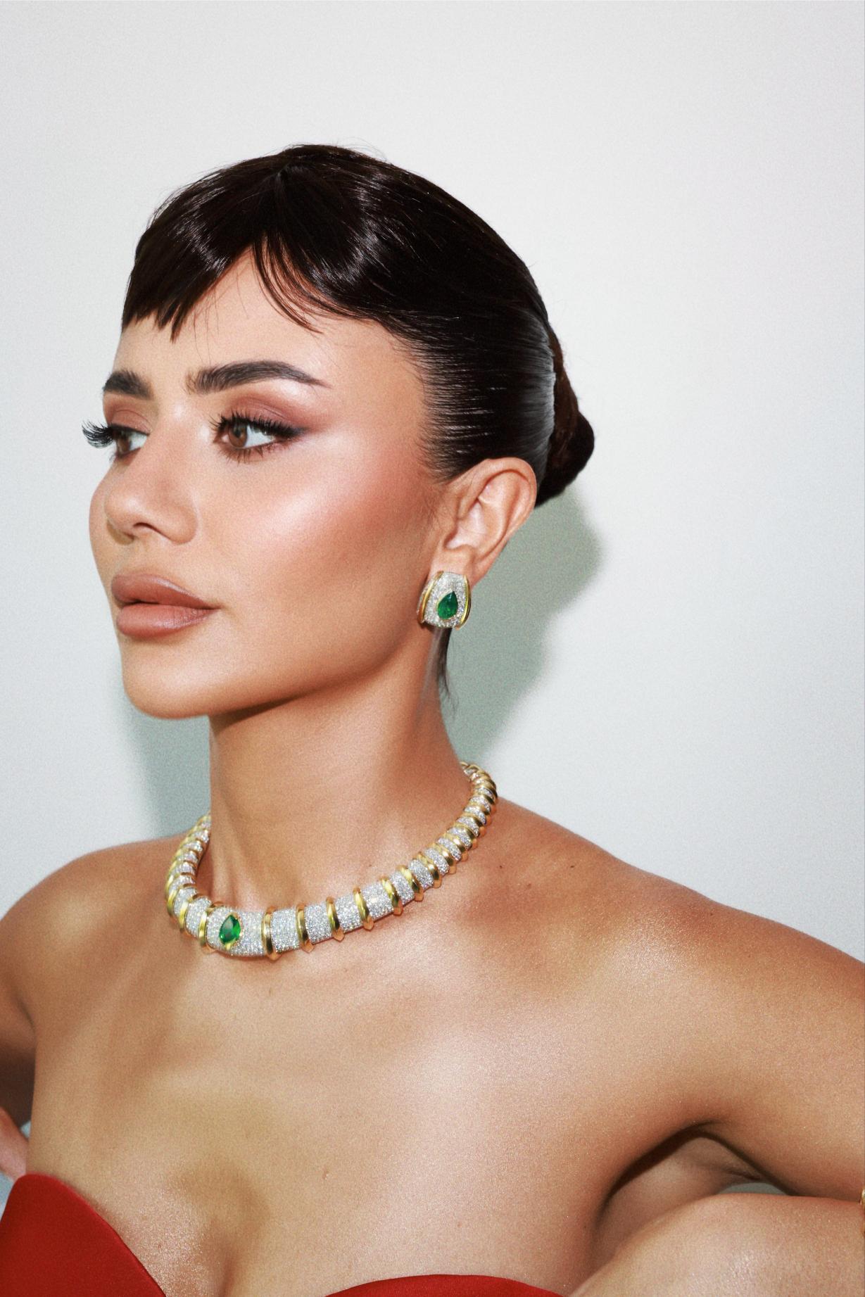 مكياج ديما الأسدي في مهرجان كان 2026 بتوقيع ريهام خليفة ومستحضرات Anastasia Beverly Hills