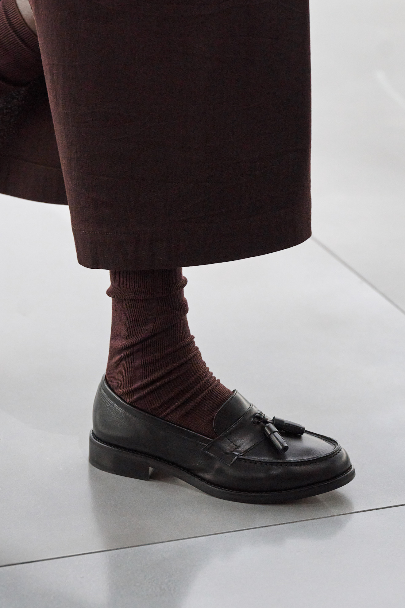 Issey Miyake حذاء اللوفر من