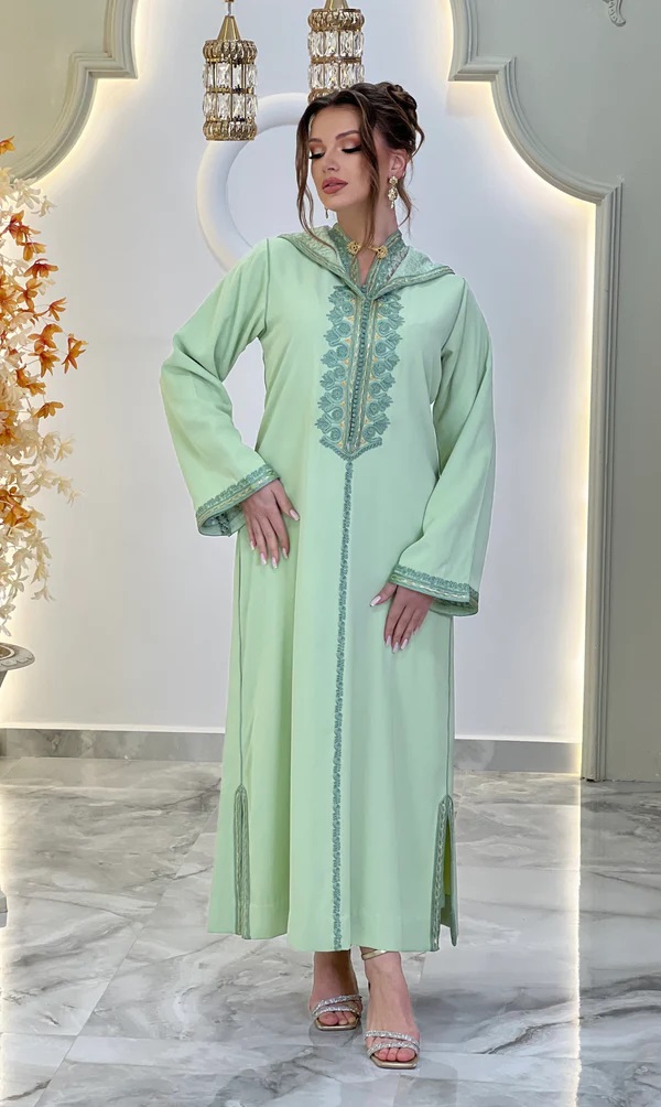 KAFTAN ELEGANCEالقفطان المميز بألوانه الباستيل من