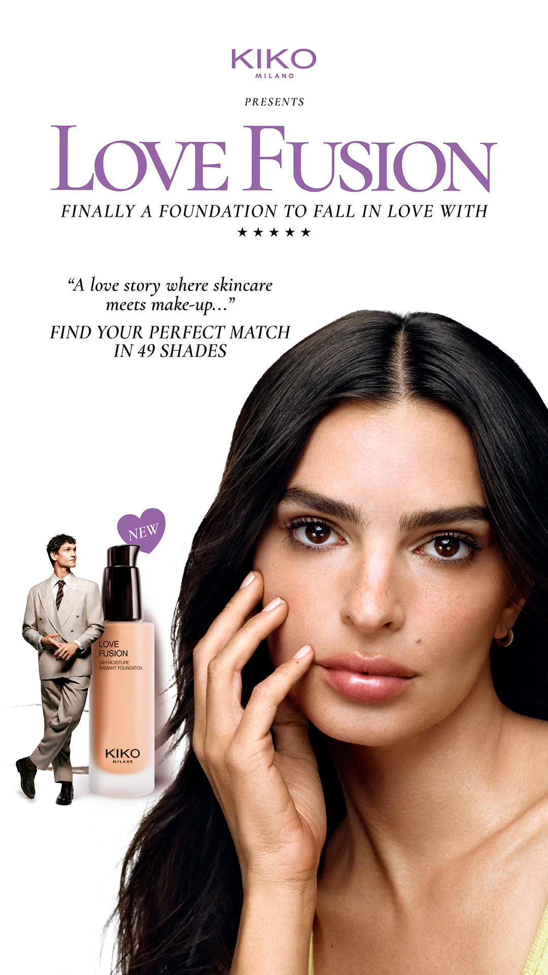 LOVE FUSION من KIKO MILANO: فاونديشن لا مثيل له