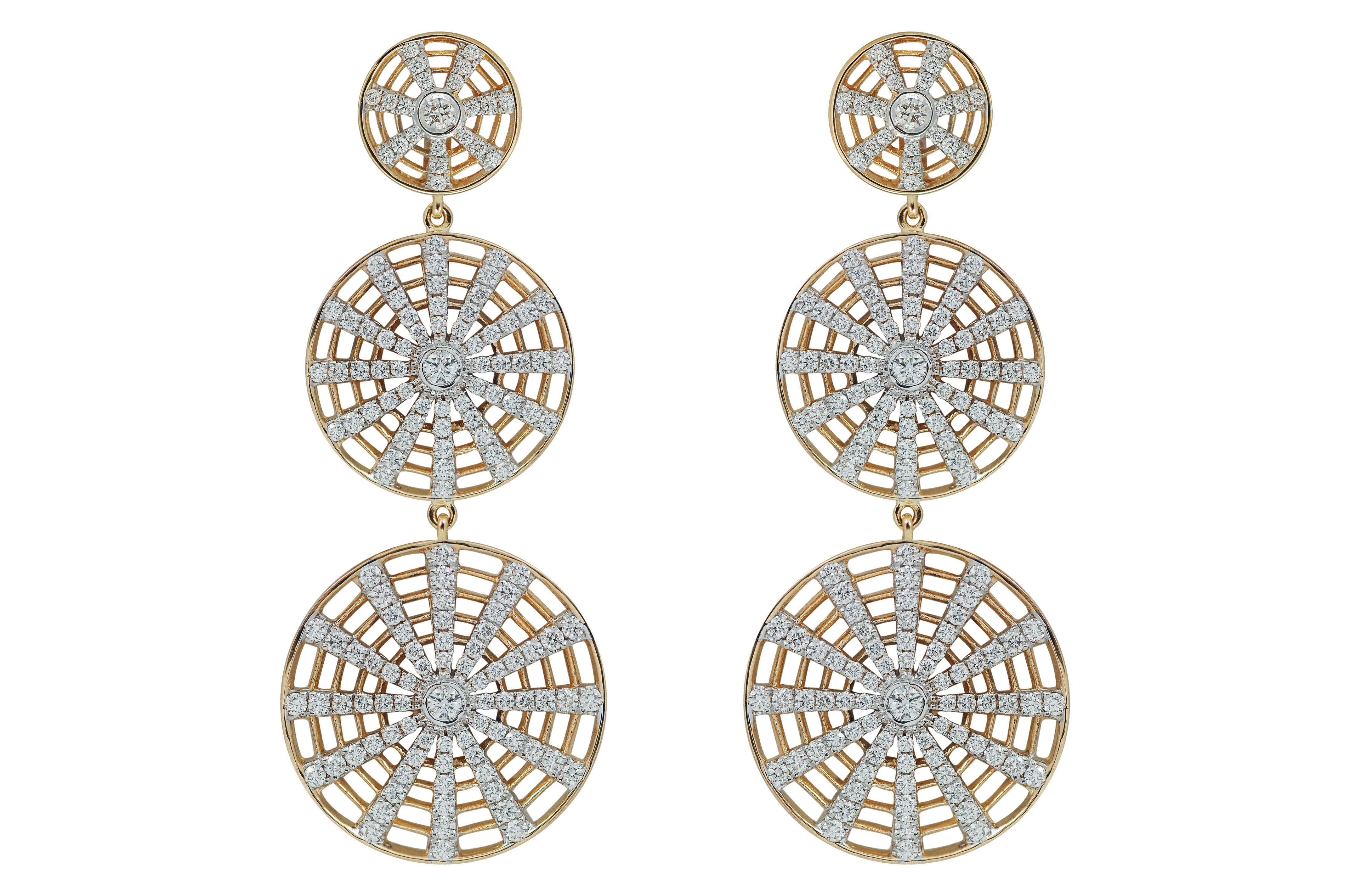 أقراط Kavant & Sharart Kaleidescope