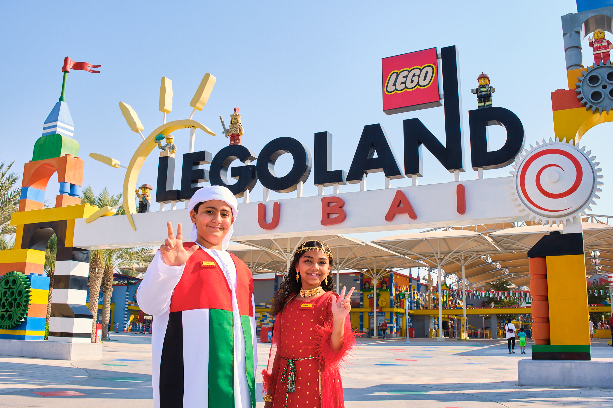 فرحة الصغار تكتمل باحتفالات LEGOLAND® دبي بعيد الاتحاد.