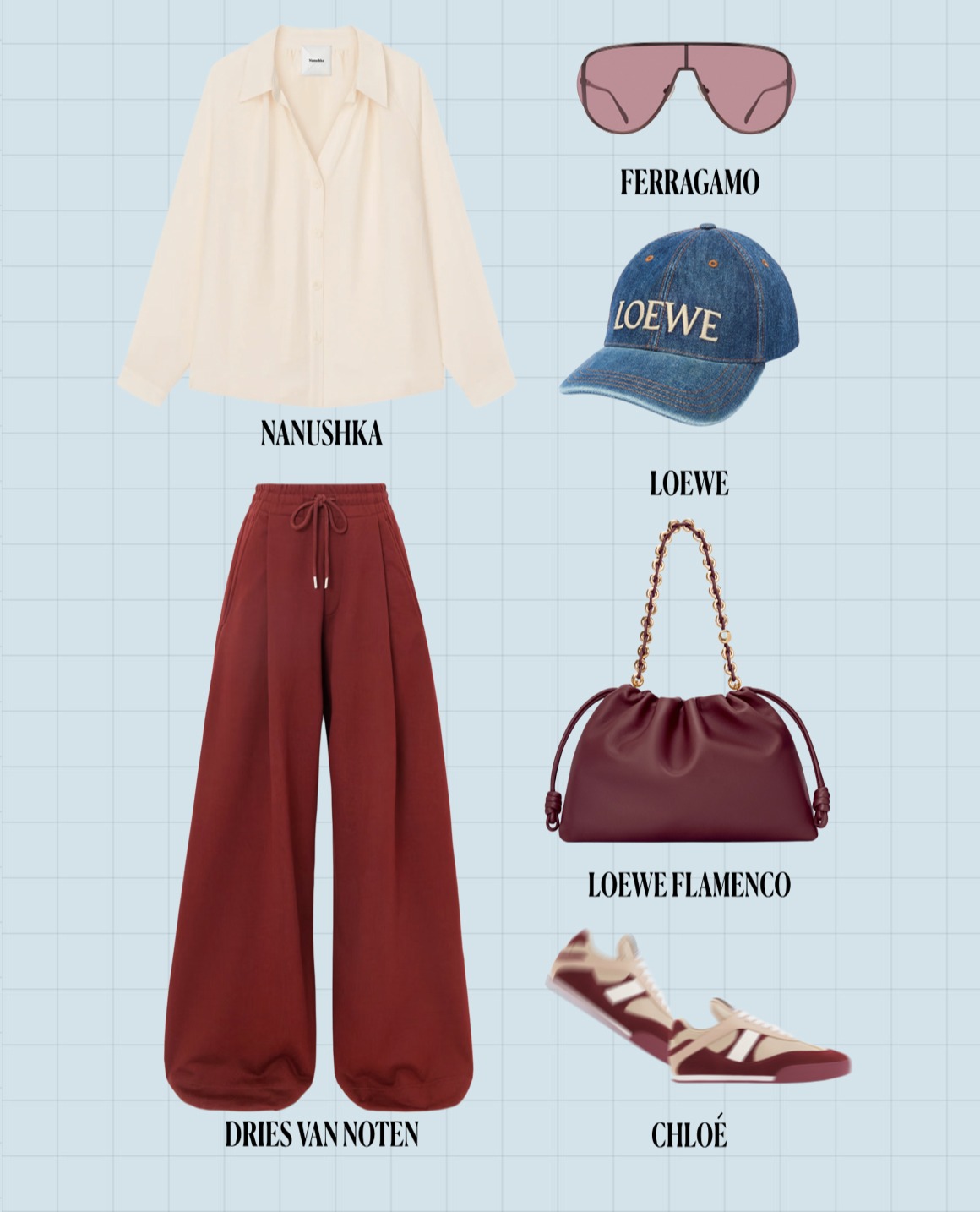 حقيبة Flamenco الأيقونية من LOEWE