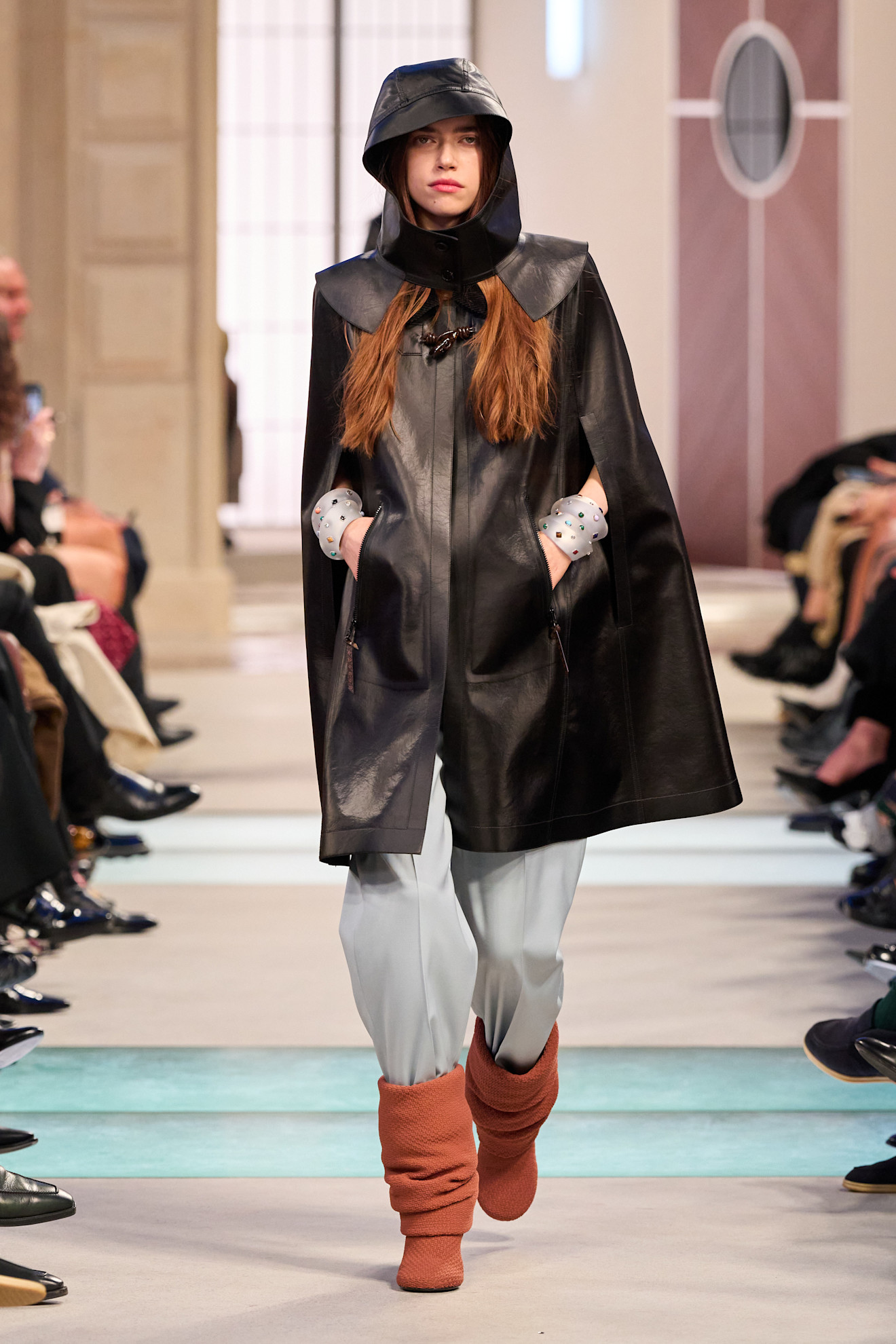 Louis Vuitton معطف كاب من