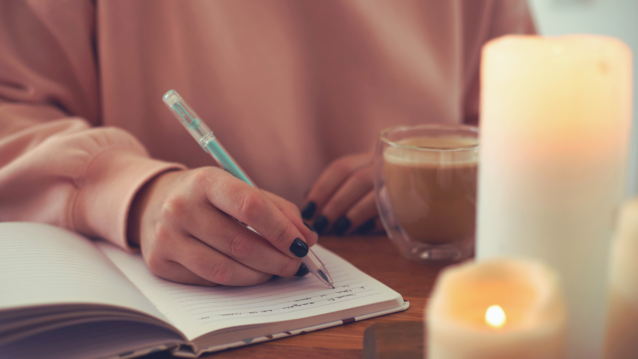 Make expressive writing a ritual