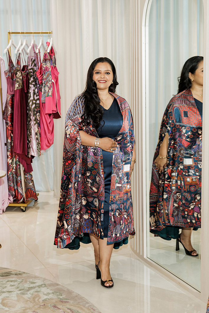 ‏"مانيـشا فيرما" المديرة الإبداعية لدار "ماروشيكا" ‏Marushika‏ ‏