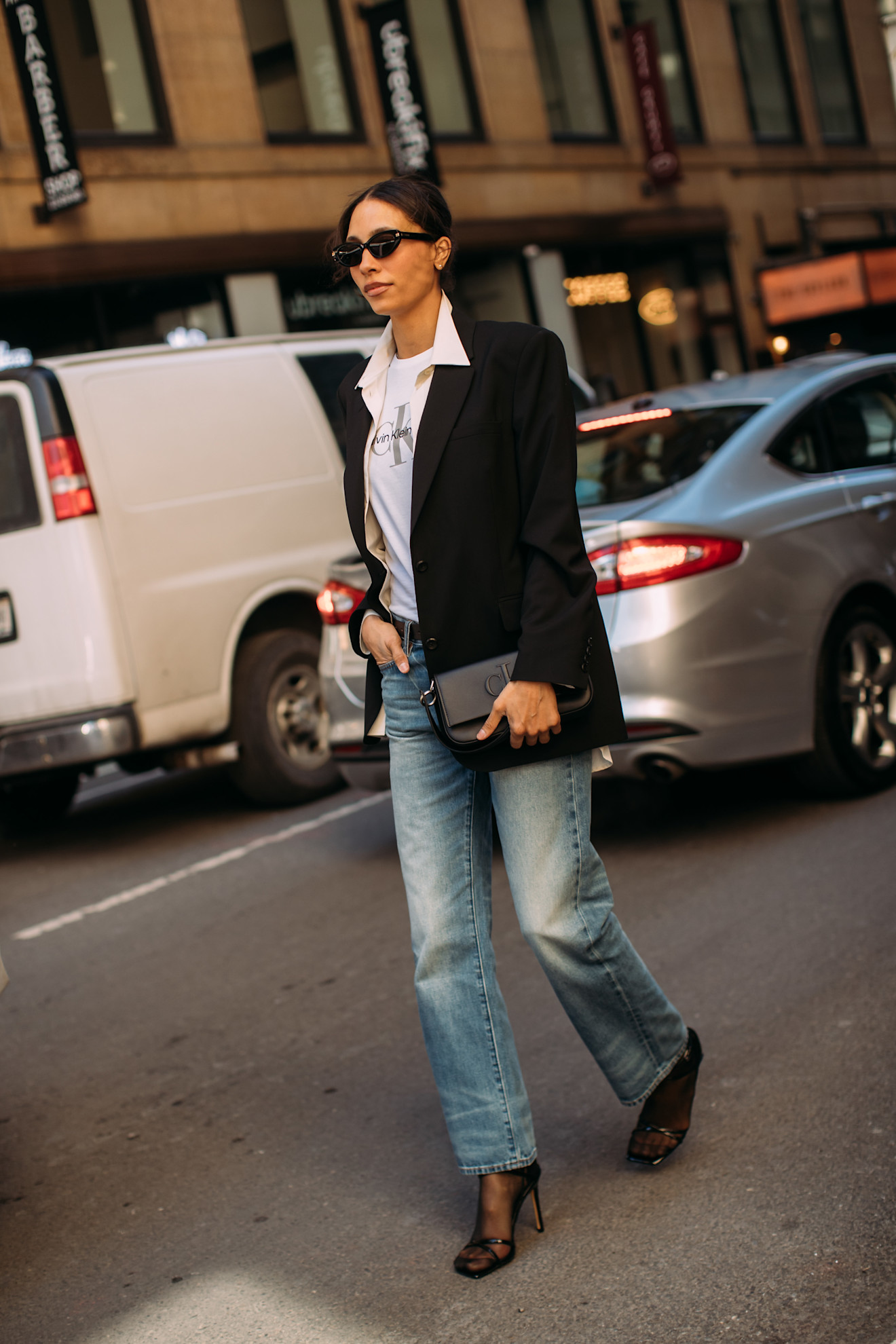 تنسيق الـTshirt-s الأبيض