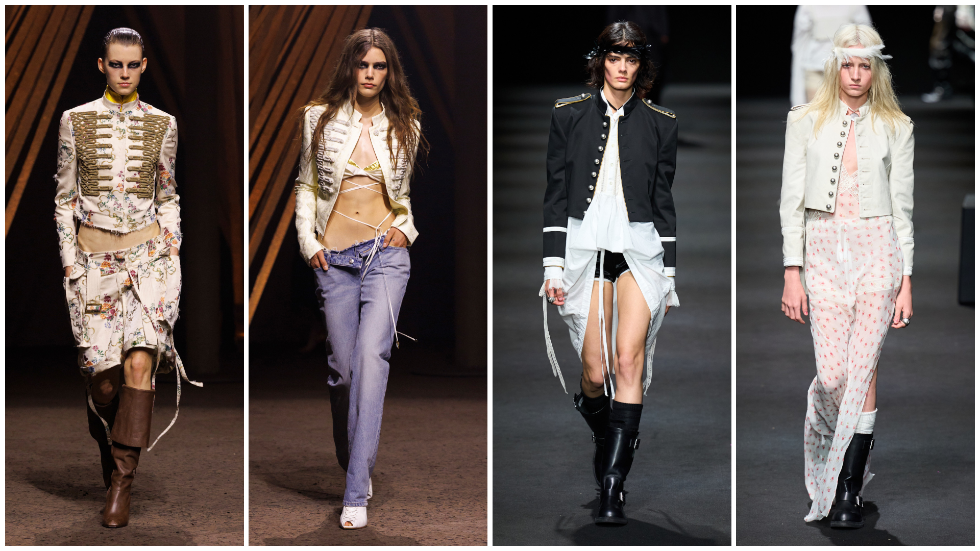 عروض الأزياء الجاهزة لربيع وصيف 2026 من Alexander McQueen و Ann Demeulemeester