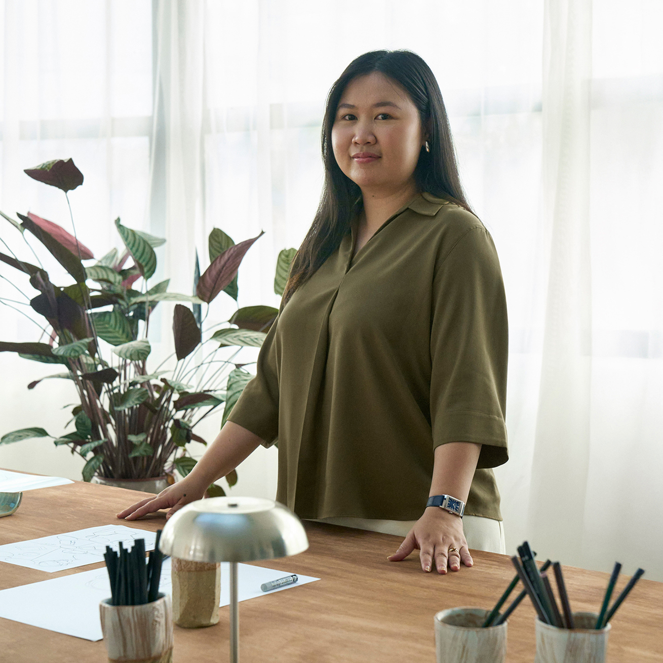 مصممة القصص المصورة الرقمية "أوليفكوت" Olivecoat 