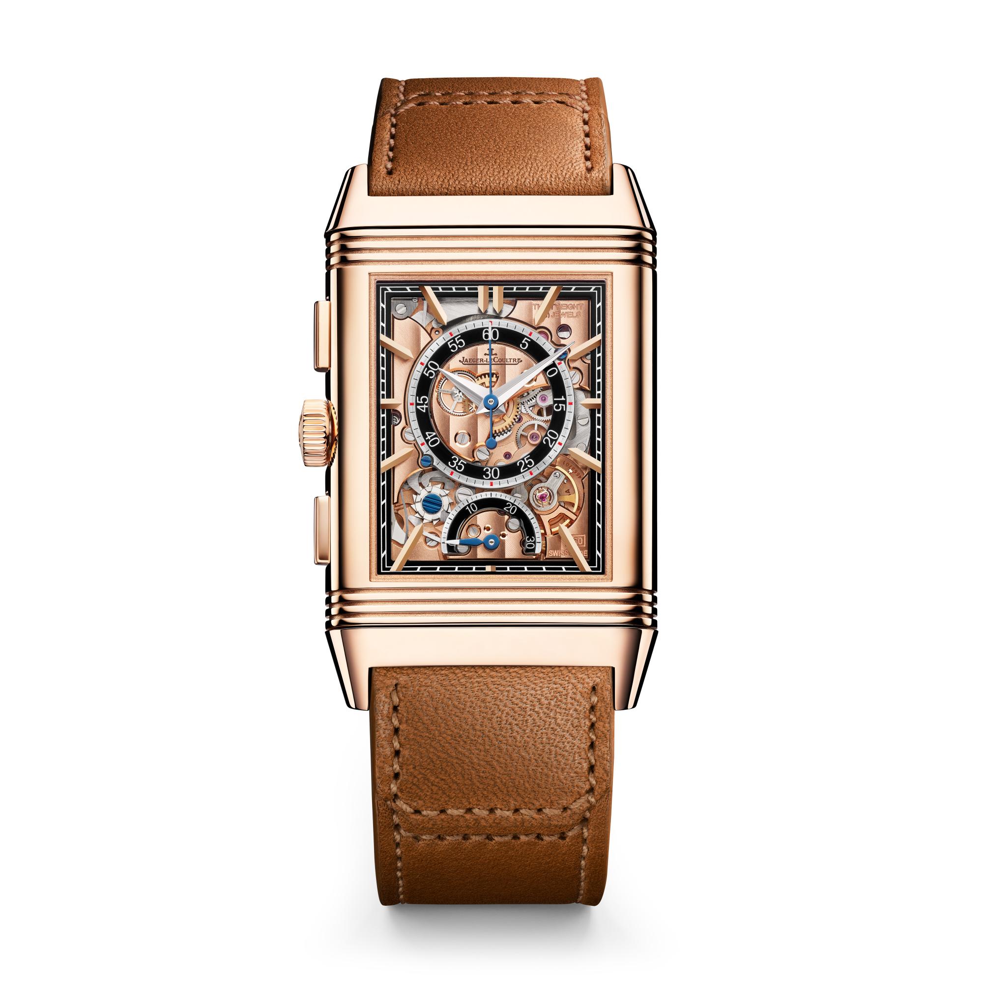 Omar Sy تألق بساعة Reverso Tribute Chronograph