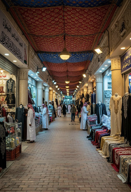 سوق الزل في الرياض هو سوق تاريخي يعود إلى بدايات القرن العشرين، يتميز بأجوائه العربية الأصيلة. يشتهر ببيع السجاد والعود والتحف والمشغولات اليدوية، مما يمنح الزائرين لمحة عن الثقافة والتراث السعودي