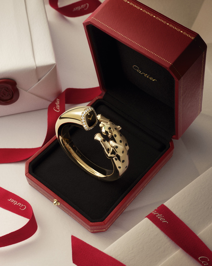 ساعة Panthère Bangle من دار كارتييه