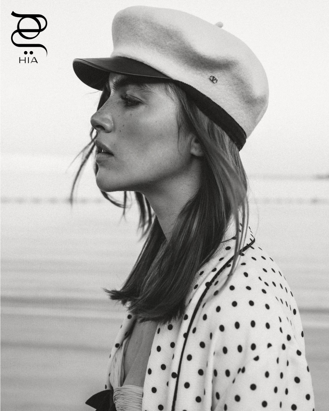 فستان وقبعة وجاكيت بصيحة بولكا دوت من "فالنتينو" Valentino