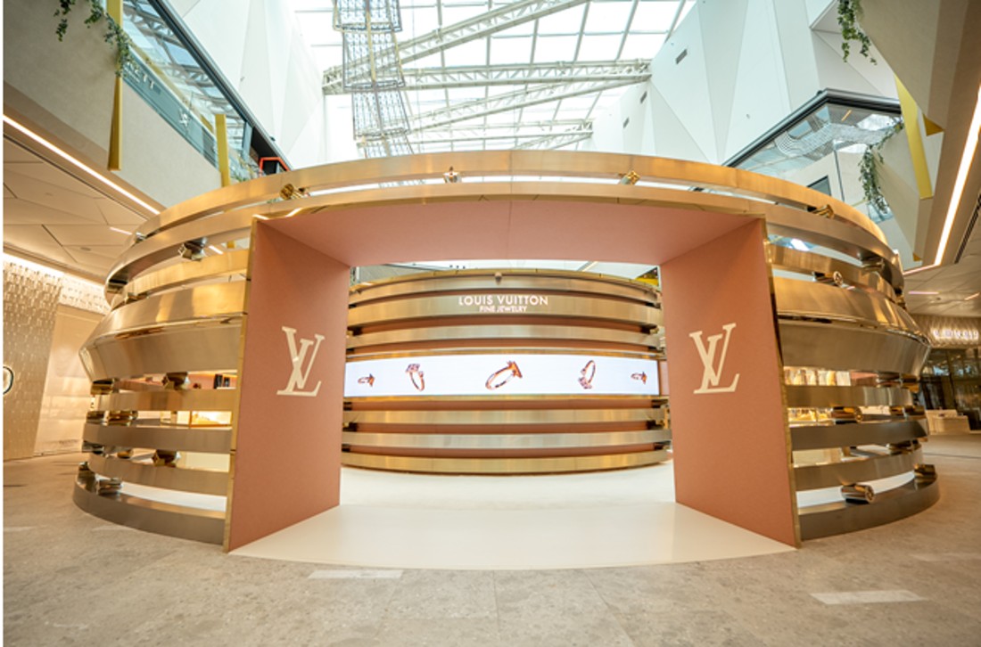 Pop Up "لويس فويتون" Louis Vuitton في سوليتير مول بالرياض