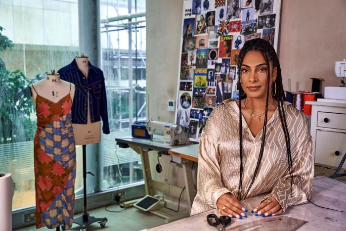 Priya Ahluwalia أهلواليا إحدى أبرز مصمّمات لندن