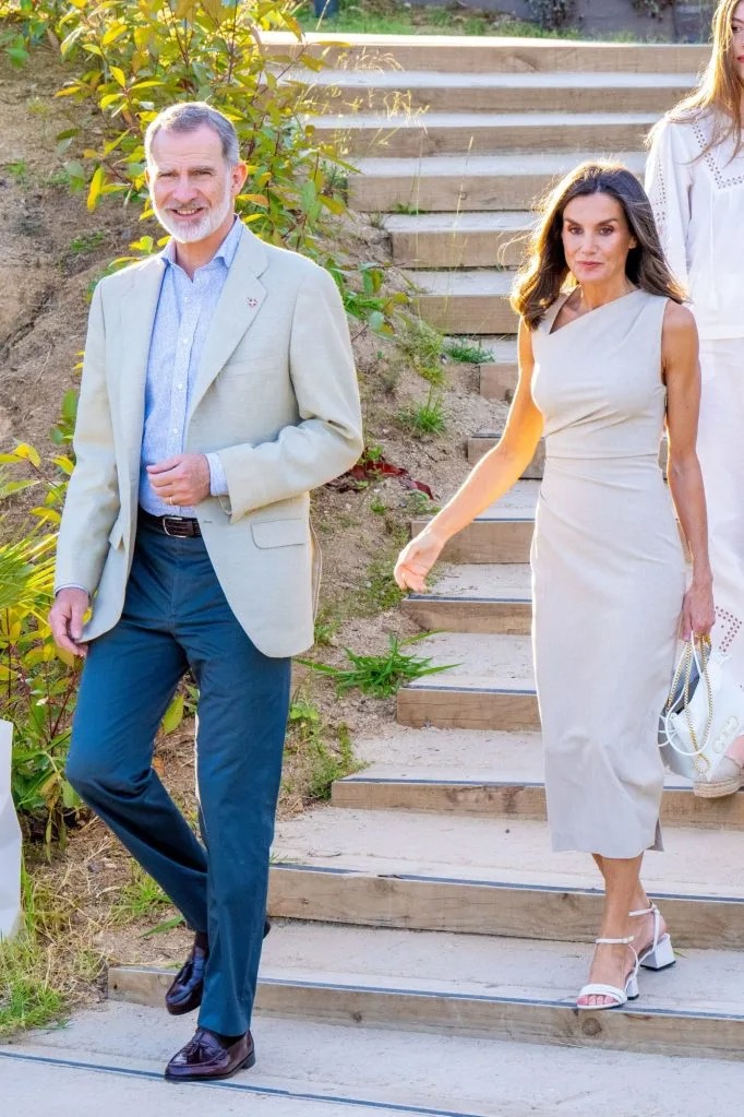 الملك فيليب السادس وزوجته الملكة ليتيزيا