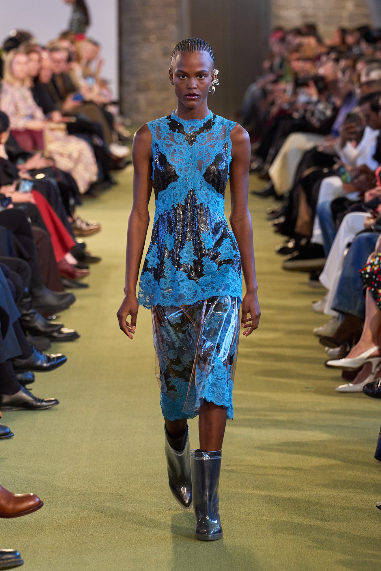 Rabanne تفاصيل الدانتيل في ملابس من