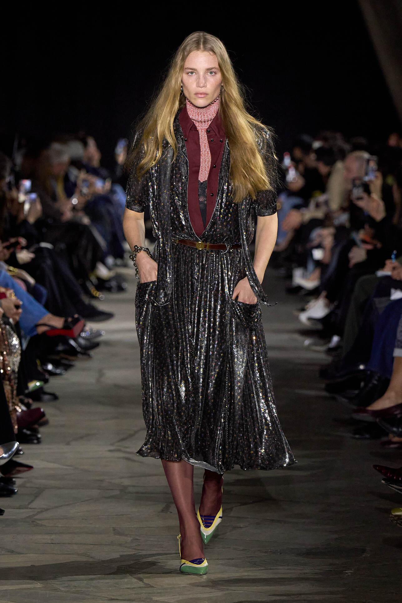 موضة الـ Metal Mesh