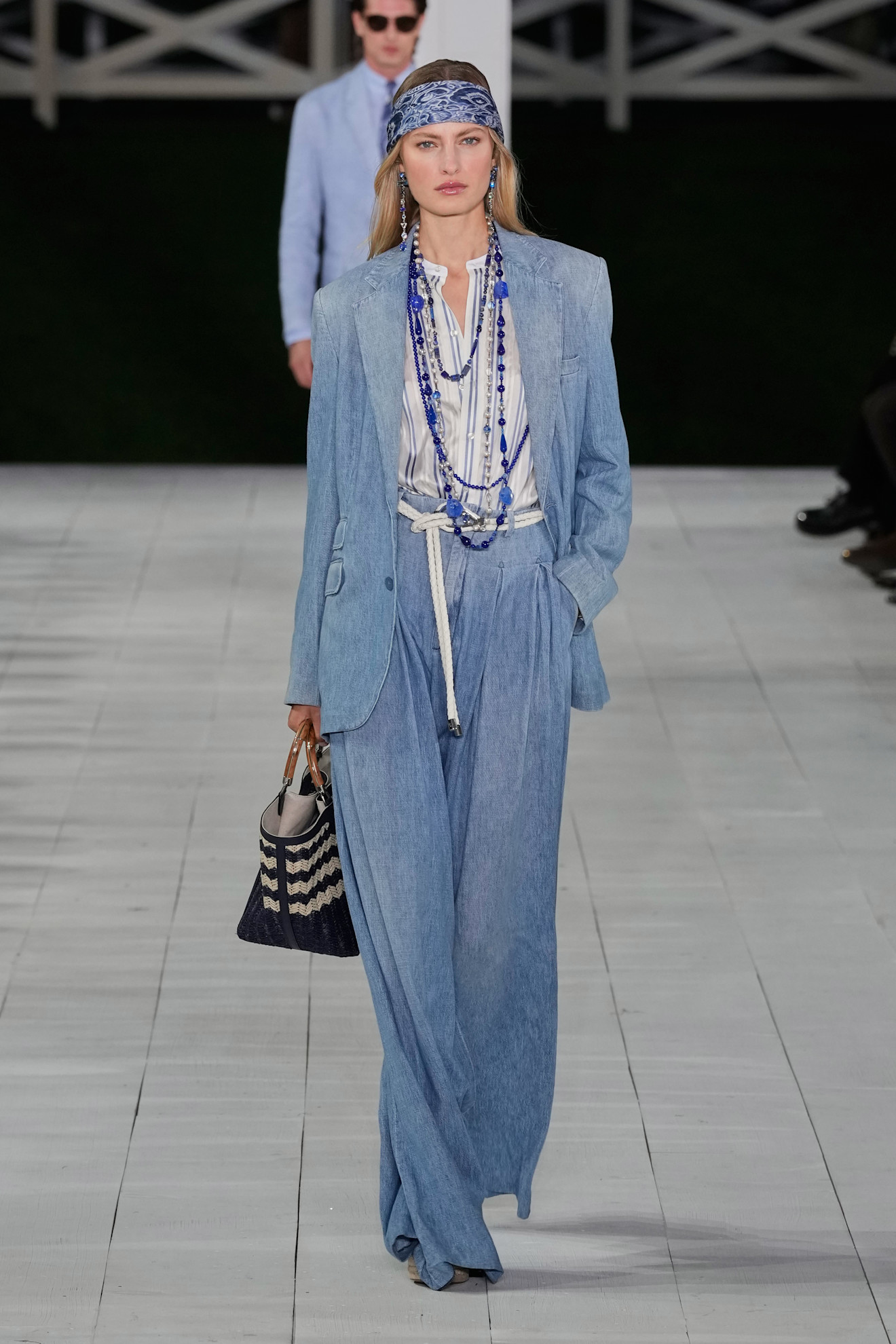 Ralph Lauren البنطلون الجينز العريض من