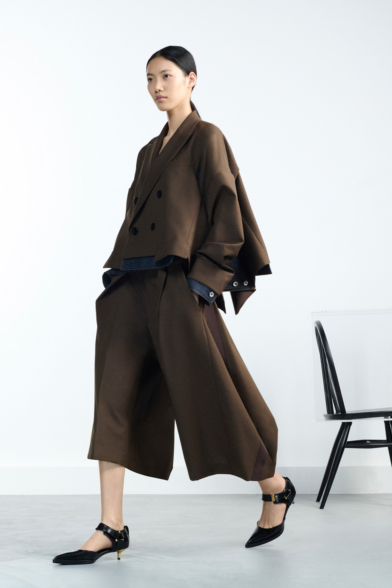 Sacai Resort شورت برمودا من