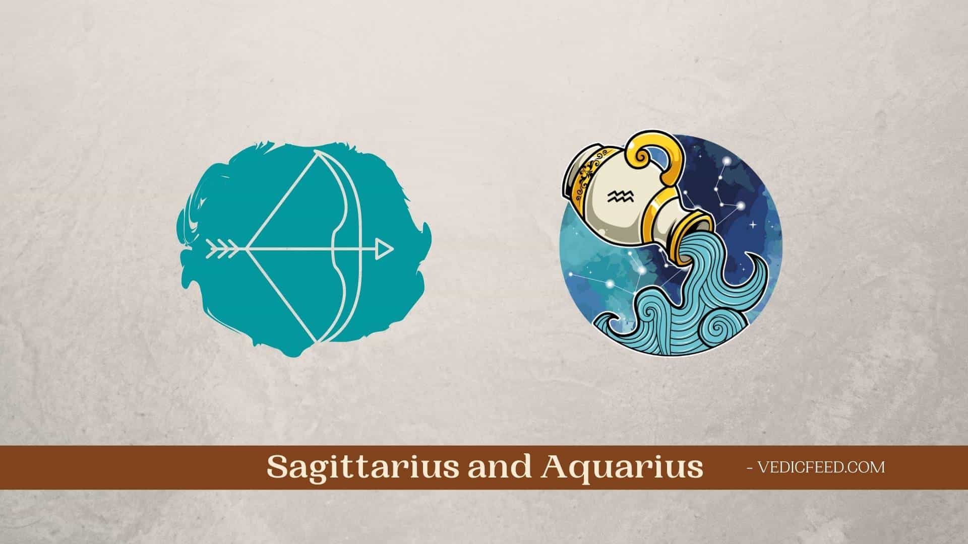 Sagittarius and Aquarius