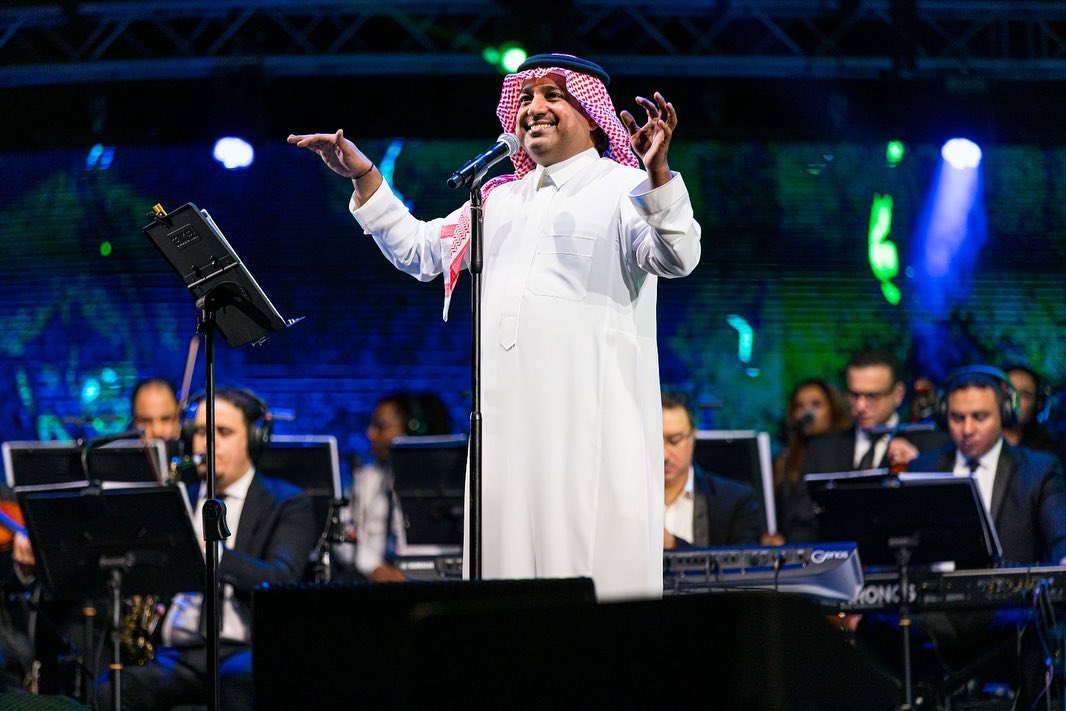 غياب طويل لراشد الماجد عن الحفلات الغنائية