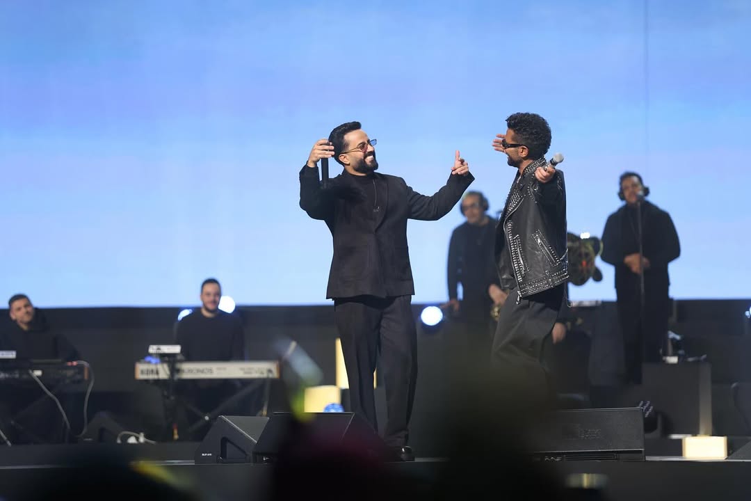 أحمد سعد يساند مهند الباشا في موسم الرياض