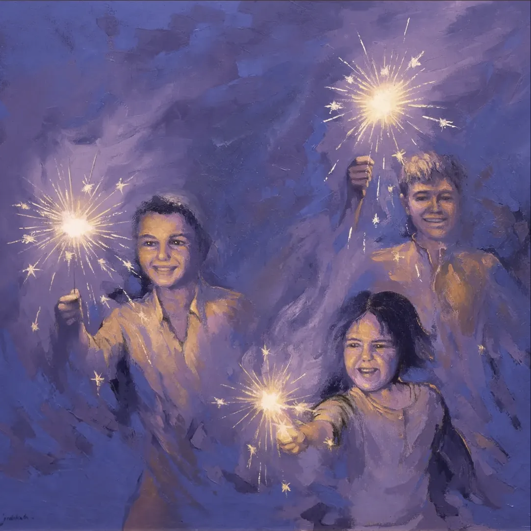 أعمال فنية تصور طقوس العيد