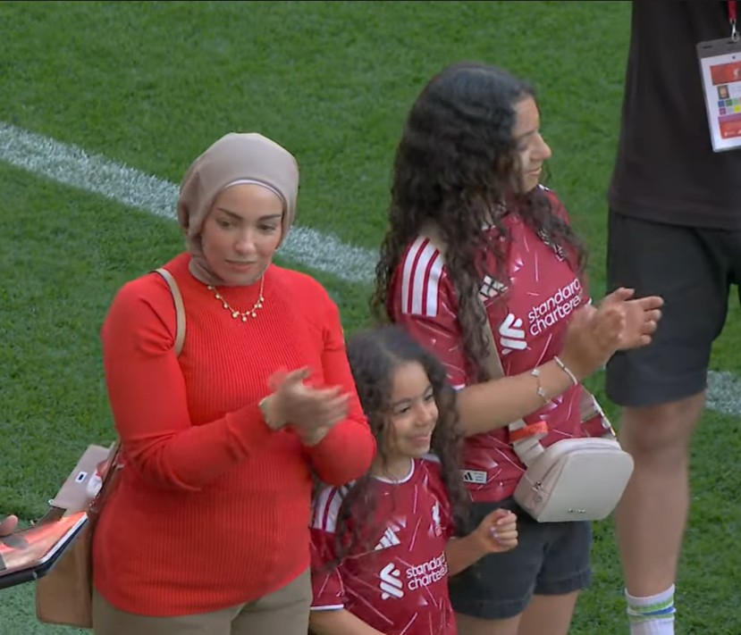 ماغي زوجة محمد صلاح في أحدث ظهور قبل ولادة طفلها