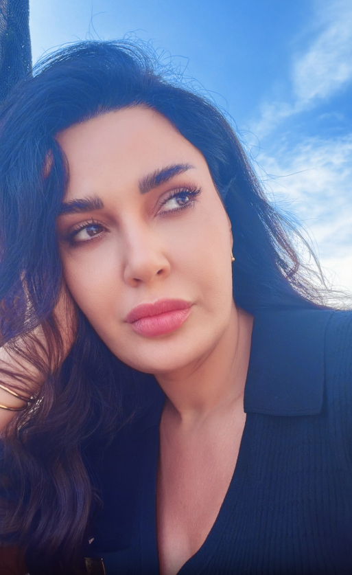 سيرين عبد النور في كواليس مسلسل "كذبة سودا"
