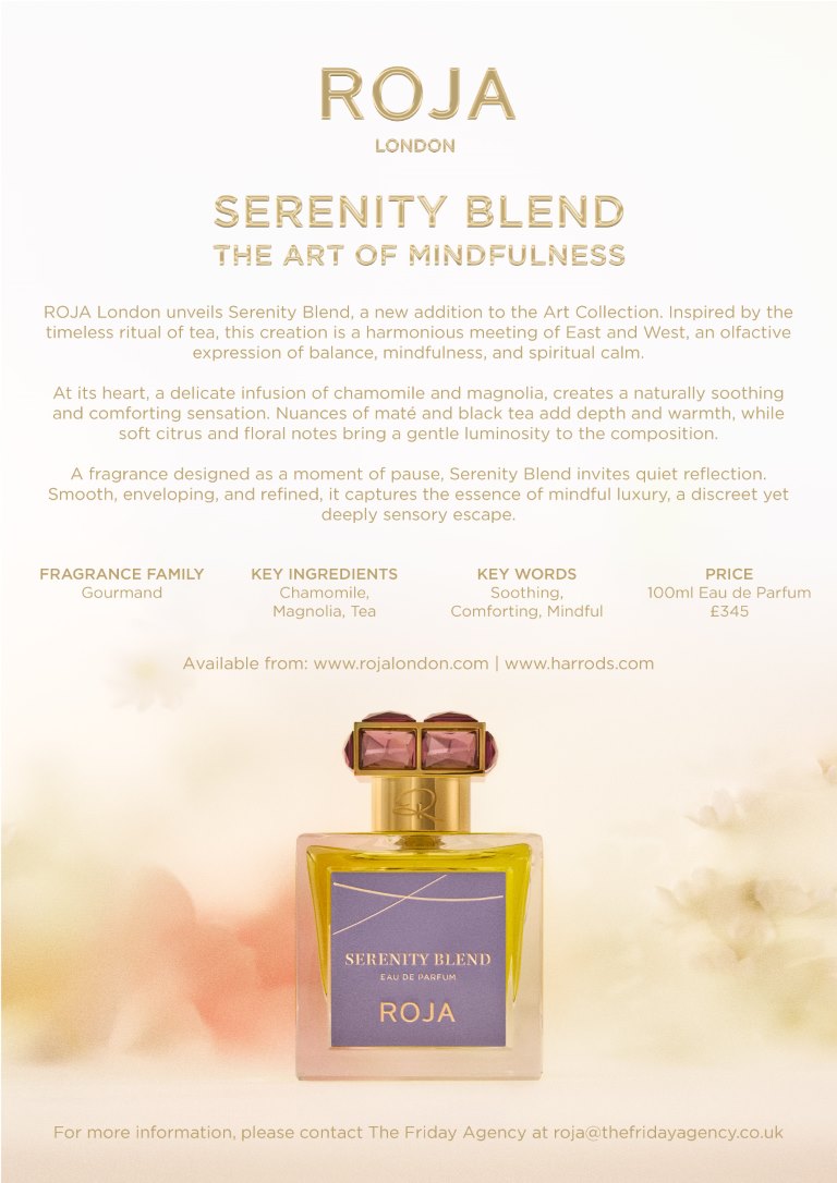 عطر Serenity Blendفن التأمل من Roja London